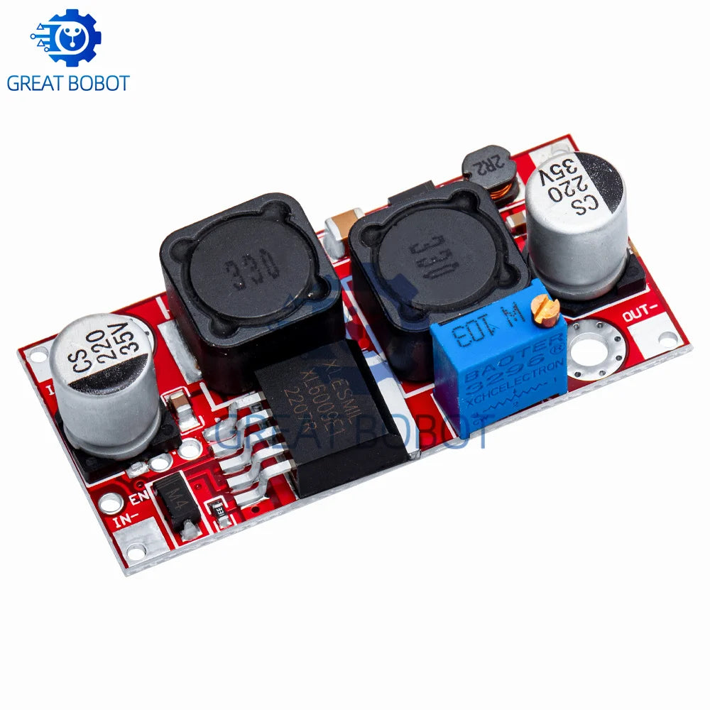 XL6019 DC-DC Buck-Boost Converter Module 20W 5-32V Adjustable DC-DC Converter Module Axl