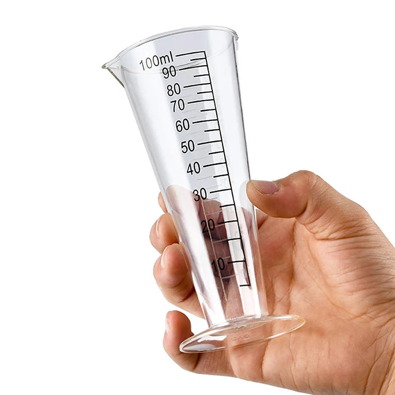 100ml BPA-Free Acrylic Measuring Cup with Scale – Clear Measuring Cup Axl