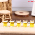 1:12 Dollhouse Miniature Wine & Beer Set – 15-Pc Resin Decor Dollhouse Miniature Set Axl C
