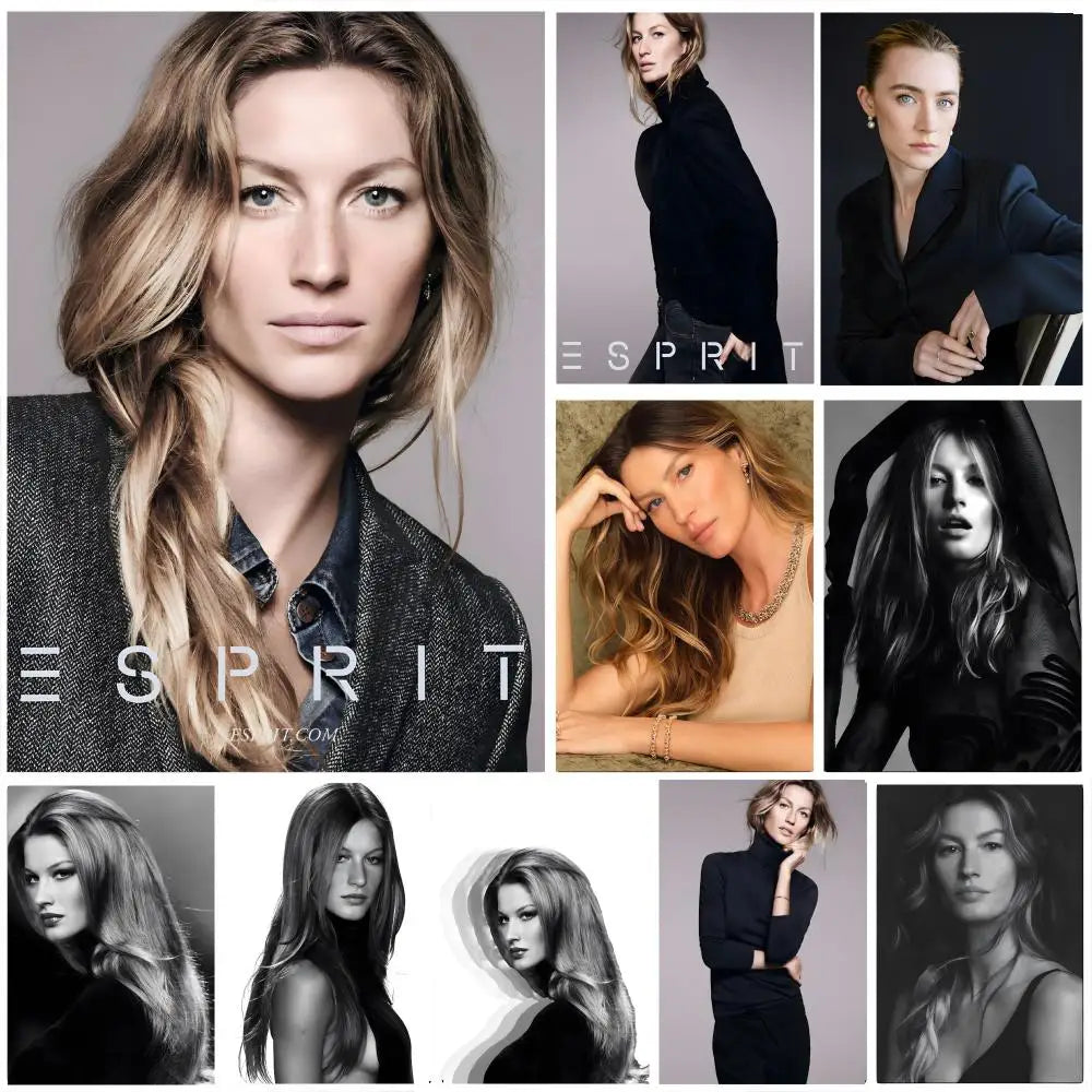 Gisele Bündchen HD Art Poster – Waterproof Sticky Wall Decor Wall Art Poster Axl