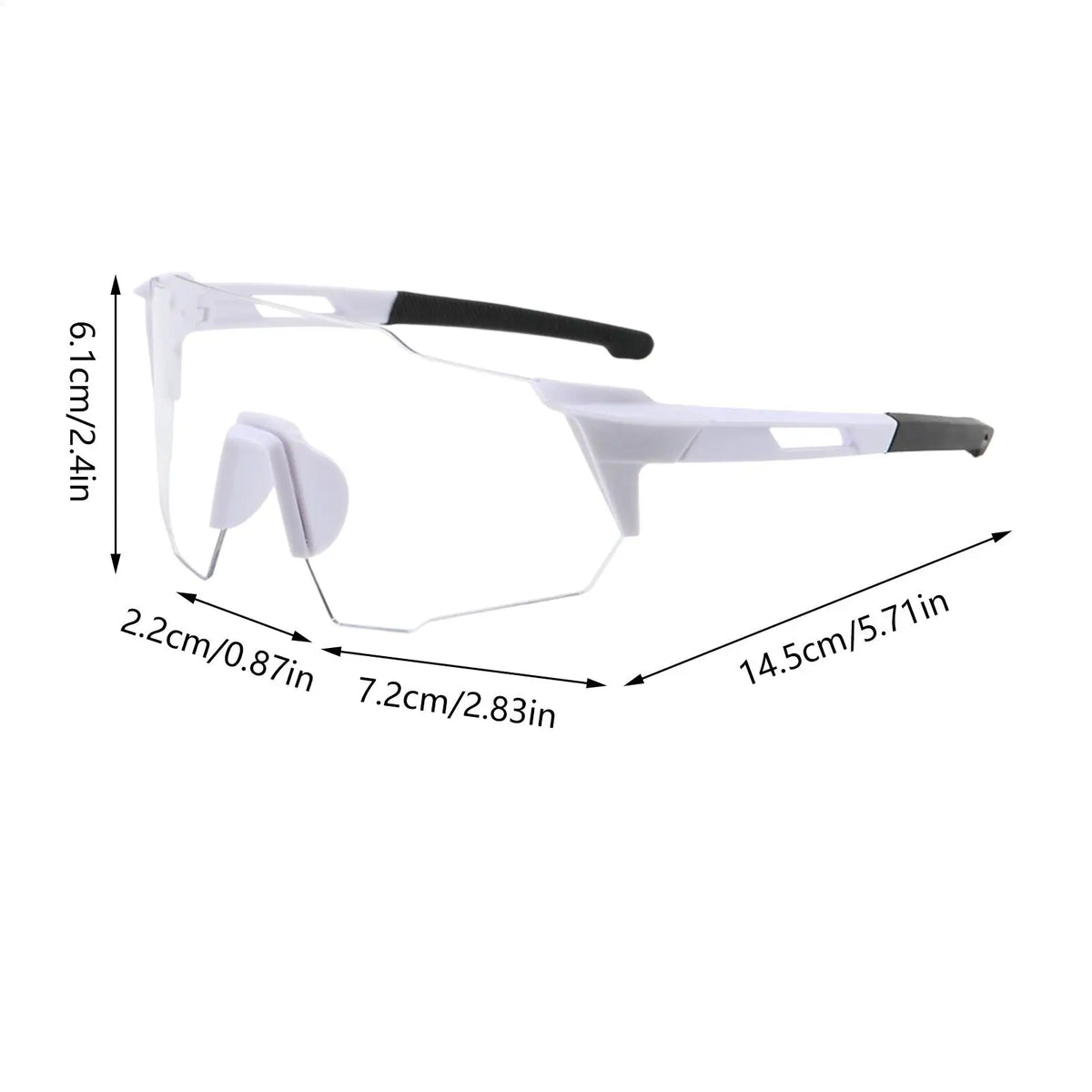 Photochromic Cycling Sunglasses UV400 Sports Eyewear Unisex Cycling Sunglasses Axl