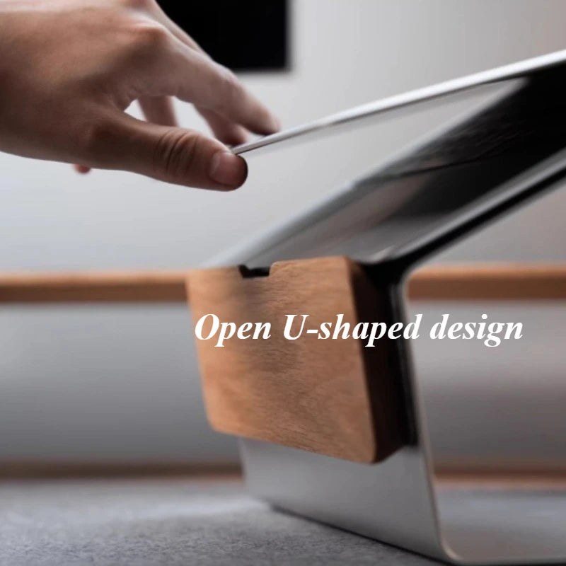 Wooden Laptop Stand & Desktop Storage Rack Organizer Desktop Storage Rack Axl
