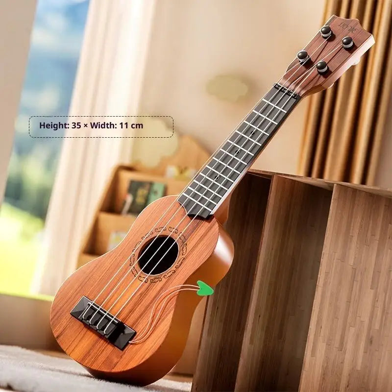 Kids Ukulele Guitar Toy 4 Strings – 26/35cm Musical Gift Kids Musical Toy Axl A4
