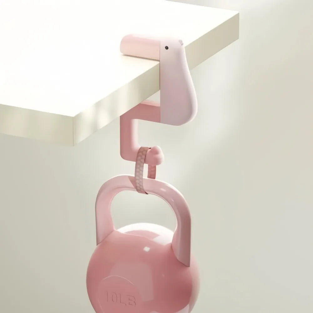 Thinking Duck Desk Hook – Portable Bag & Wallet Hanger Desk Hook Organizer Axl