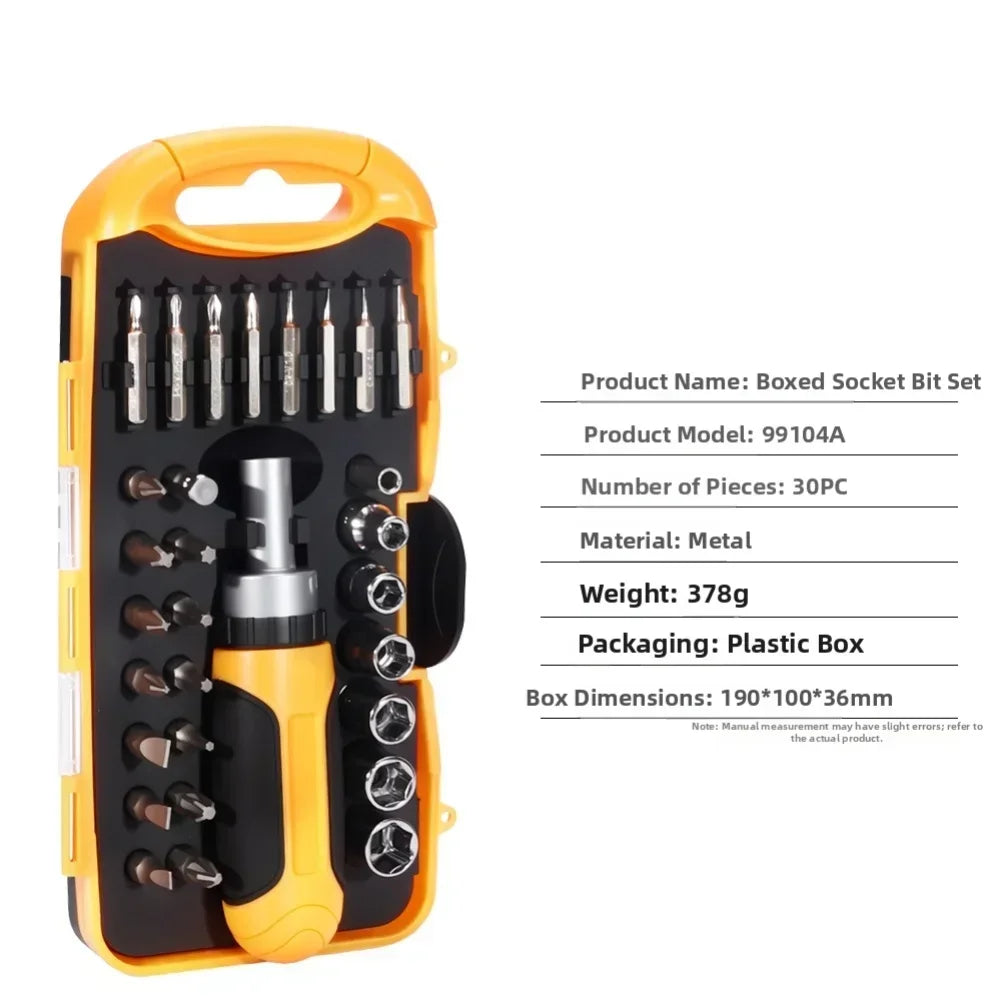Ratcheting Screwdriver Set – Magnetic Bits & Sockets Kit Ratcheting Screwdriver Set Axl type C China Mainland