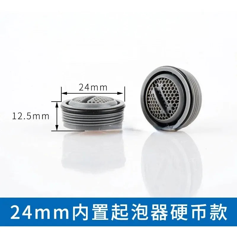 10-Pack Water Saving Faucet Aerator Bubbler Splash Guard Faucet Aerator Axl 24mm-10pcs