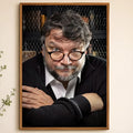 Guillermo del Toro Waterproof Self-Adhesive Wall Art Poster Decorative Wall Poster Axl White14 15X20cmNoframe