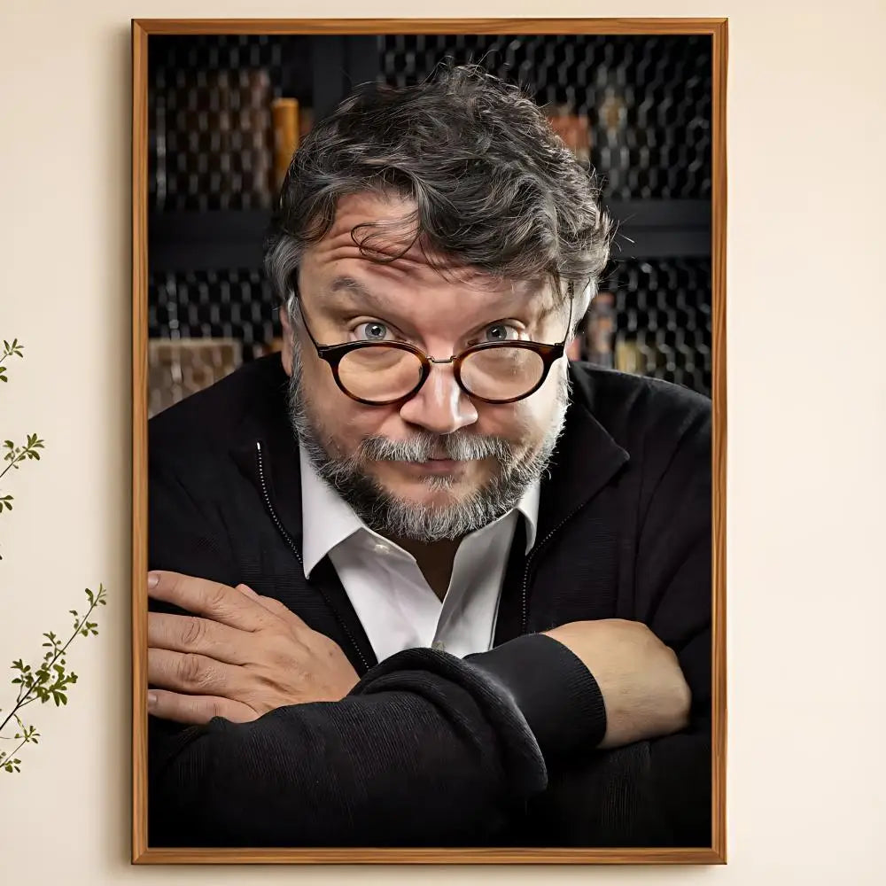Guillermo del Toro Waterproof Self-Adhesive Wall Art Poster Decorative Wall Poster Axl White14 15X20cmNoframe