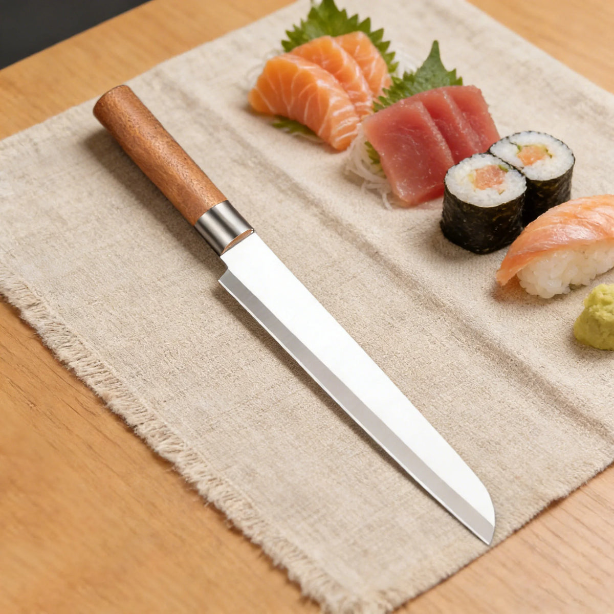 Professional Sashimi Knife – Stainless Steel Fish Slicing Knife Sashimi Knife Axl