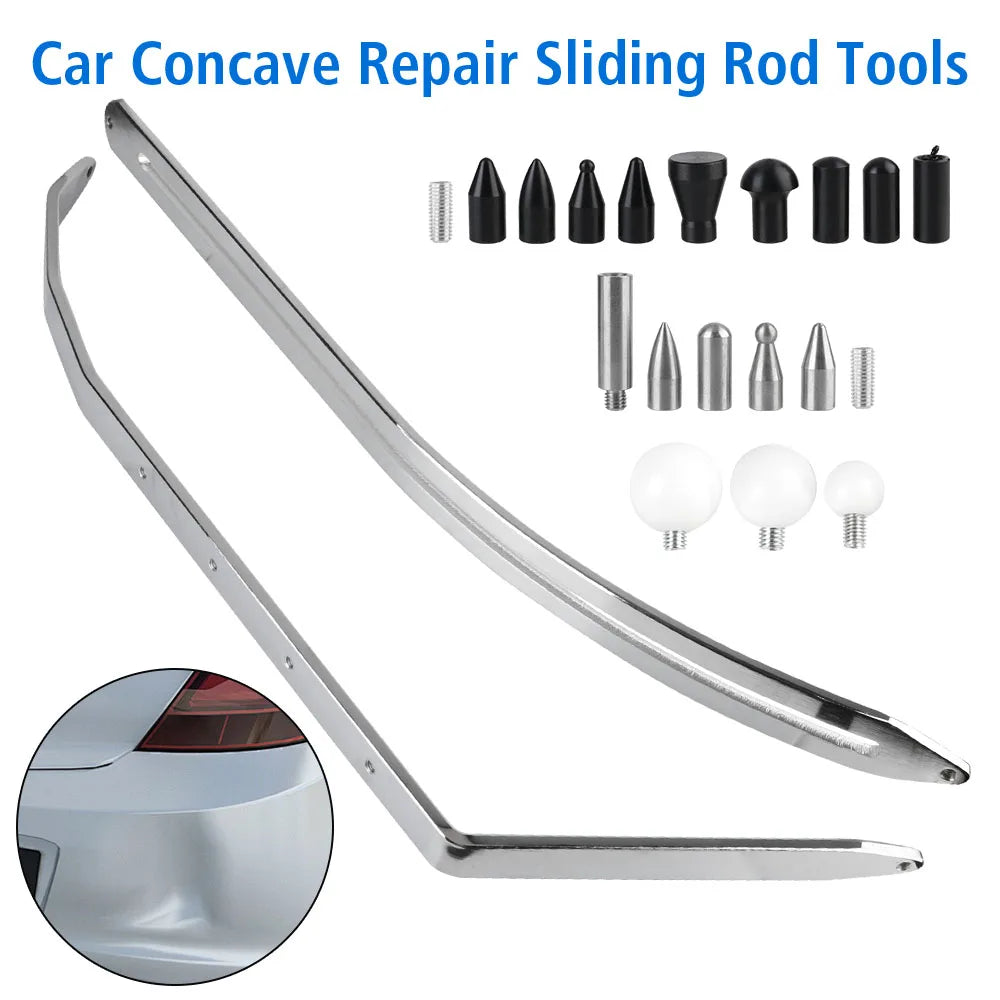 Paintless Dent Repair Kit – Car Sheet Metal Sliding Rod Tool Dent Repair Tool Axl