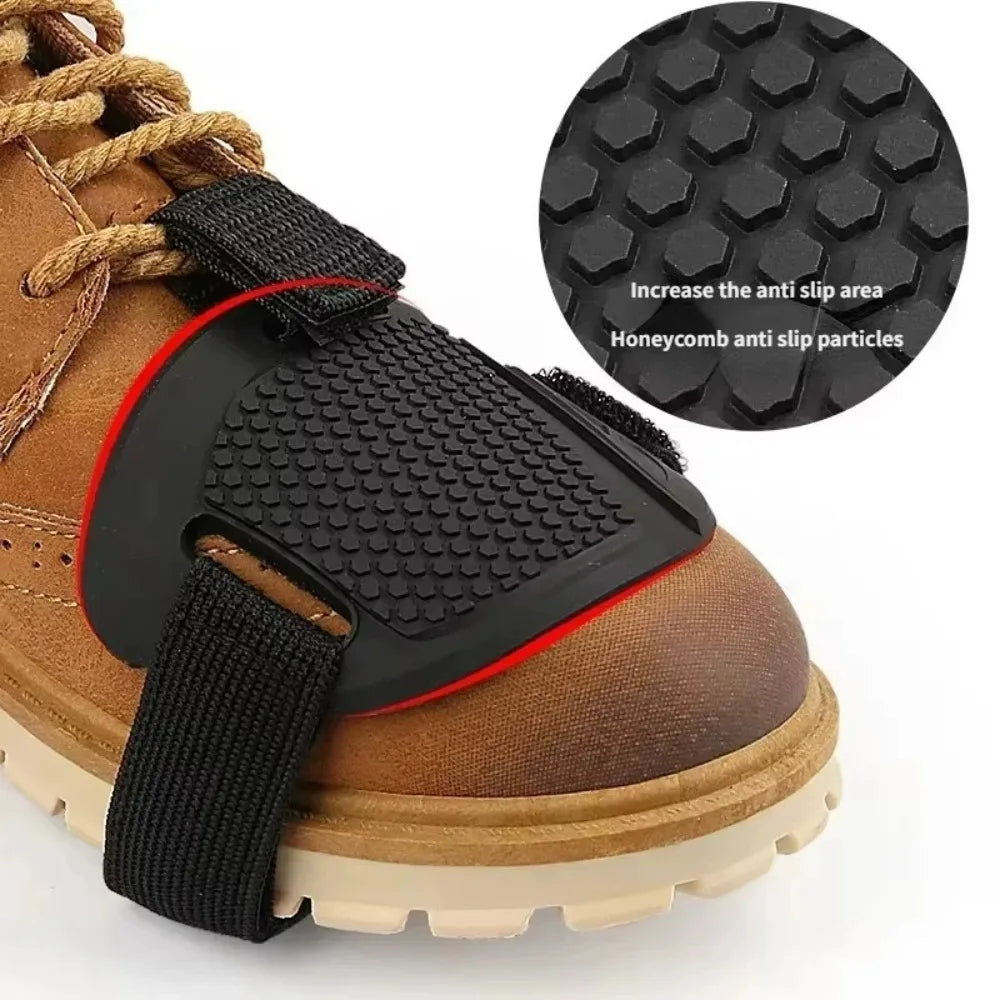 Motorcycle Shift Pad – Honeycomb Anti-Slip Boot Protector Motorcycle Shift Pad Axl