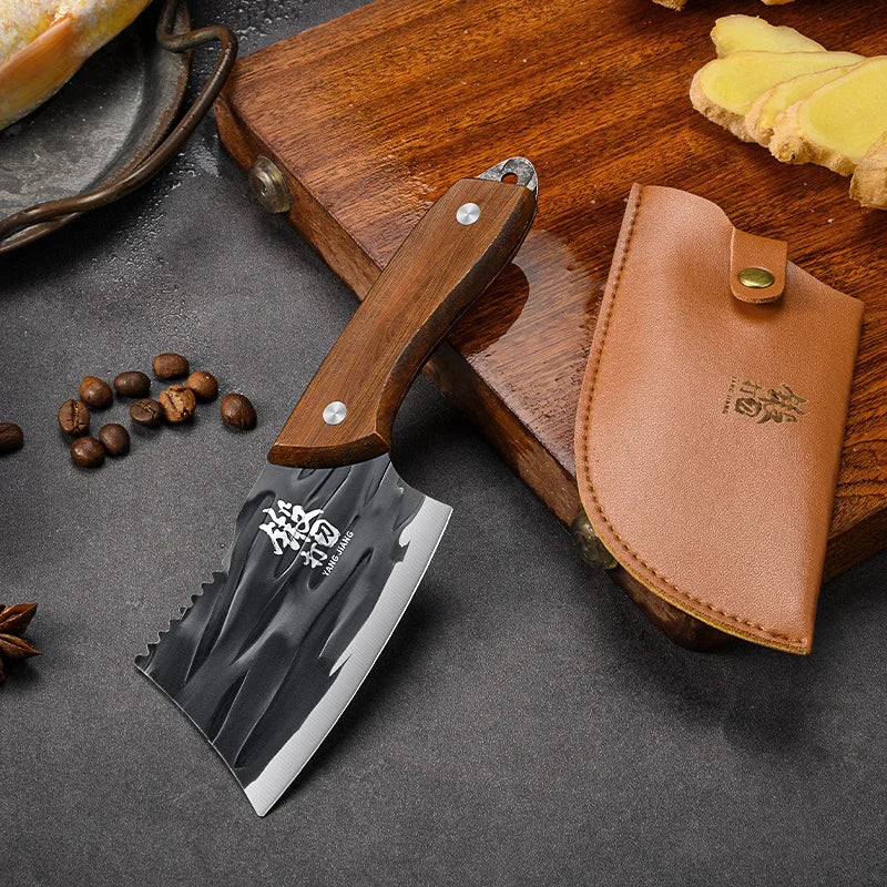 PLYS Mini Stainless Steel Kitchen Knife – Portable Outdoor Knife Kitchen Knife Axl C