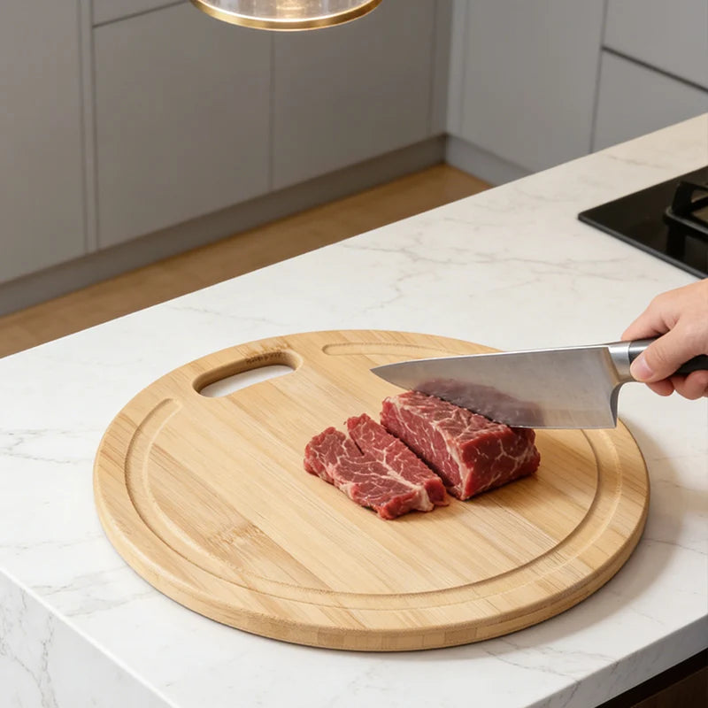 Natural Bamboo Cutting Board – Anti-Mold Kitchen Chopping Board Bamboo Cutting Board Axl