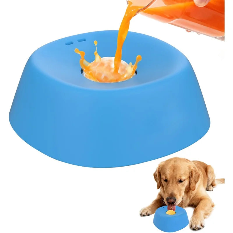 Slow Feeder Dog Bowl – Non-Slip Lick Toy for Liquid Treats Slow Feeder Dog Bowl Axl