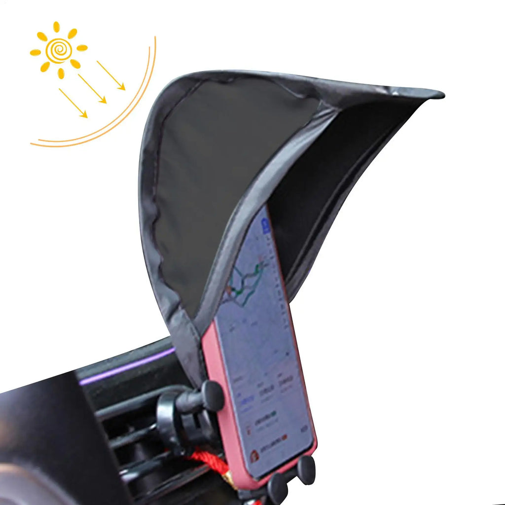 Car & Motorcycle Phone Sun Shield – Glare Blocking Cover Phone Sun Shield Axl