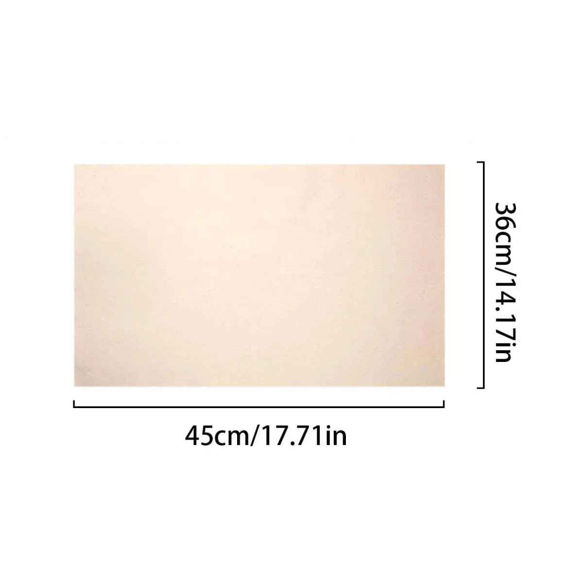 Natural Cotton Dough Proofing Cloth – Reusable Baker's Couche Dough Proofing Cloth Axl 36x45cm