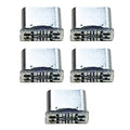 5-Pack MC007 Type-C Female Connector – MicroUSB MiniUSB Adapter USB-C Connector Axl 5pcs CN