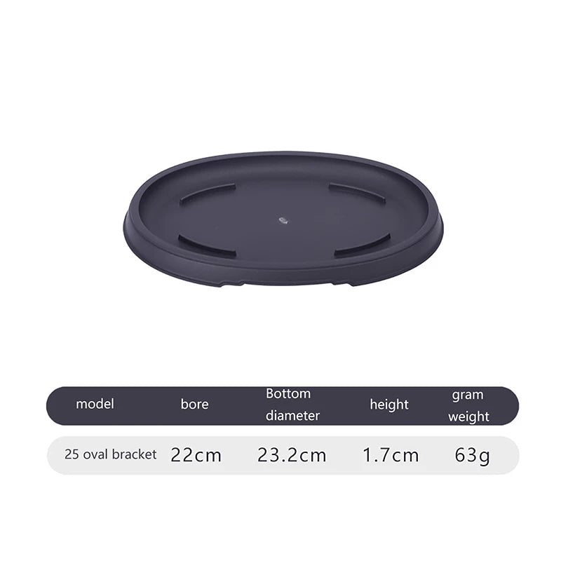 Plastic Imitation Clay Bonsai Planter Pot & Tray | Square & Rect Bonsai Planter Pot Axl Tray 25cm