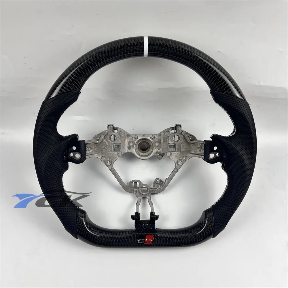 Carbon Fiber Steering Wheel for 2022–2025 Toyota GR86 | Custom Custom Steering Wheel Axl Black steering wheel