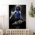 Alita Battle Angel Movie Poster – Self-Adhesive Wall Art Print Movie Wall Poster Axl 30x42cm No Frame z5