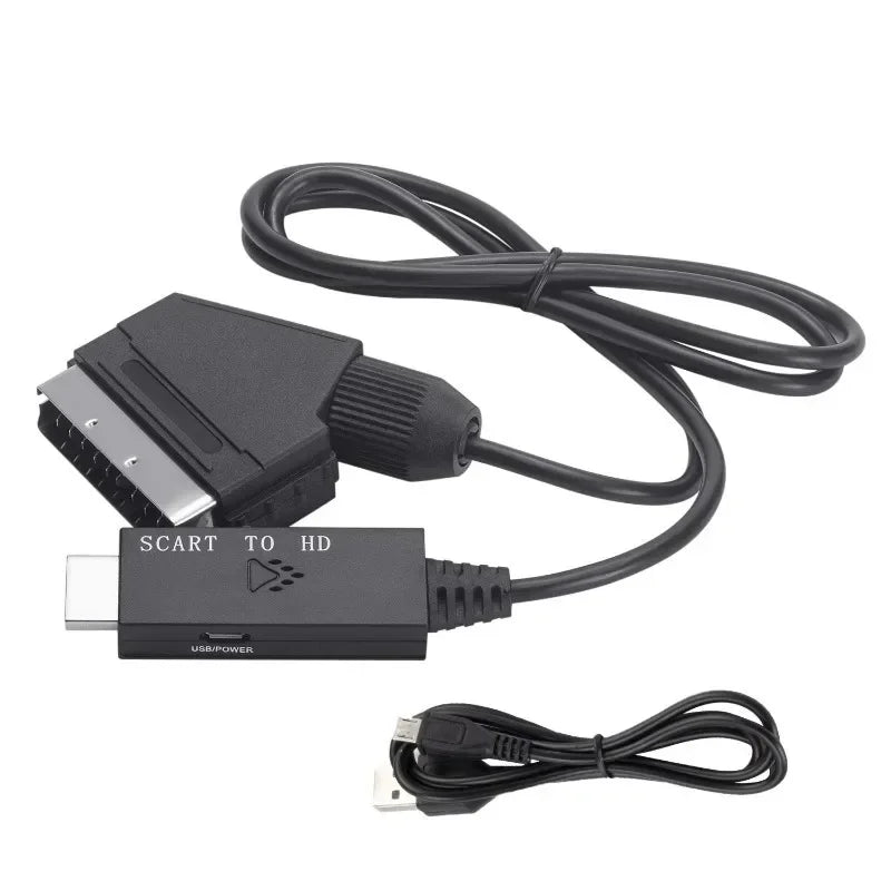 SCART to HDMI Converter Adapter – 1080P Video & Audio SCART HDMI Adapter Axl