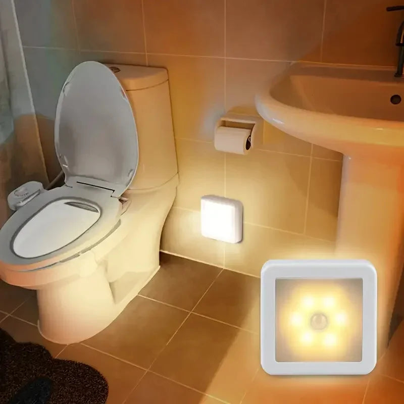 Motion Sensor LED Night Light – Wireless Closet & Cabinet Puck Lamp Motion Sensor Night Light Axl