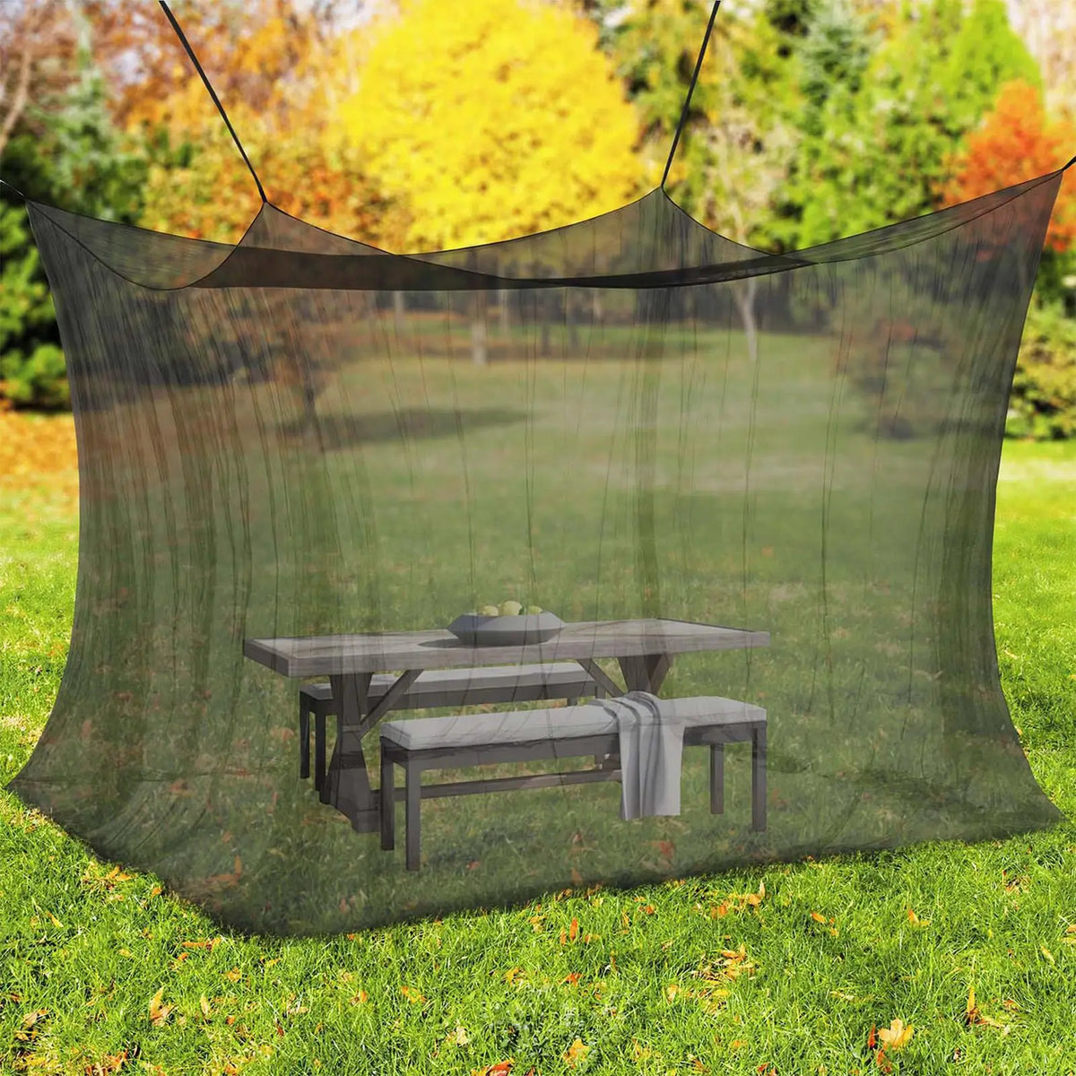 Outdoor Mosquito Mesh Net 300x300x250cm – Patio & Camping Outdoor Mosquito Net Axl