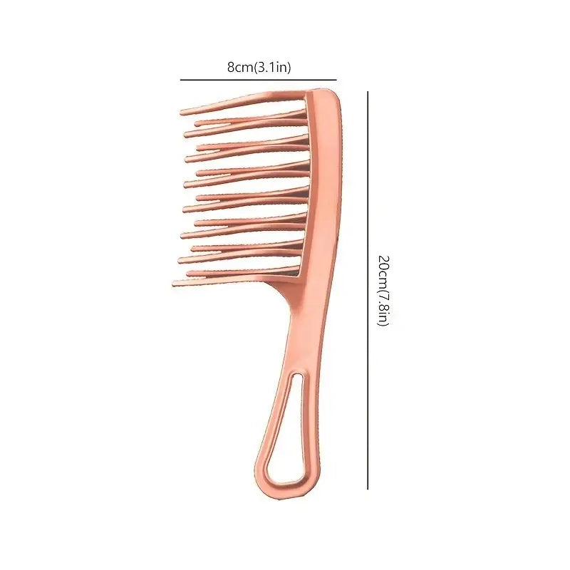 Double Row Wide Tooth Comb for Curly & Long Hair Styling Wide Tooth Comb Axl