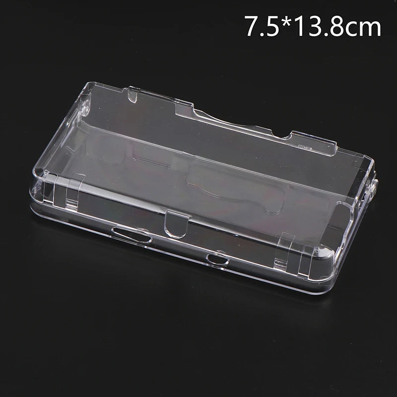 Clear Case & Screen Protector for 2DS 3DS 3DS XL New 3DS Console Protective Case Axl 3DS
