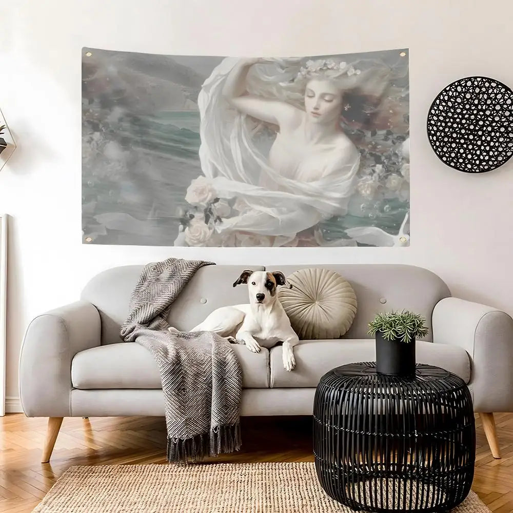 Jodie Foster Fan Art Flag – Indoor & Outdoor Wall Banner Decorative Flag Banner Axl