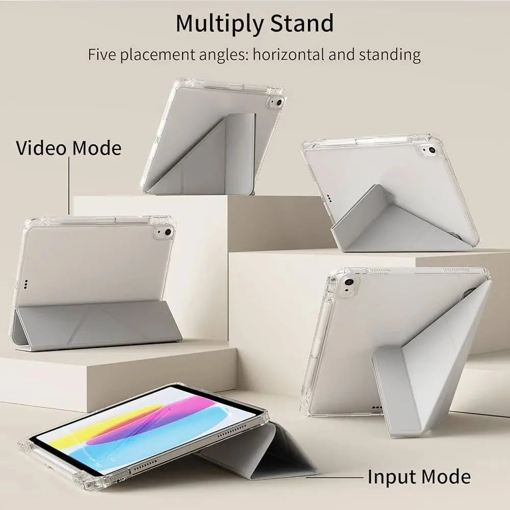 Y-Shaped Trifold Stand iPad Case – Air, Pro, Mini Cover iPad Stand Case Axl