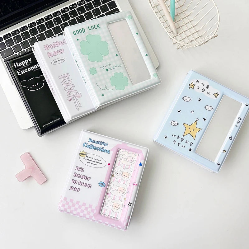 Cartoon Photo Booth Album – 2x6" Strips & 4x6" Photo Holder Mini Photo Album Axl