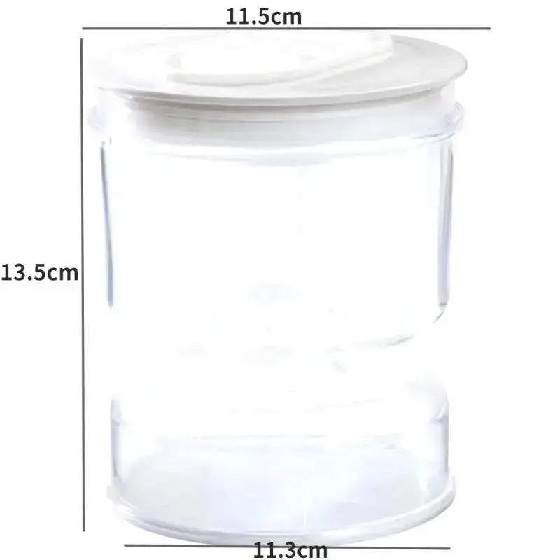 Hourglass Kimchi Jar – Dry Wet Separation Pickle Container Fermentation Storage Jar Axl