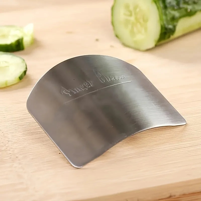 Stainless Steel Finger Guard – Safe Cutting Kitchen Gadget Kitchen Safety Tool Axl