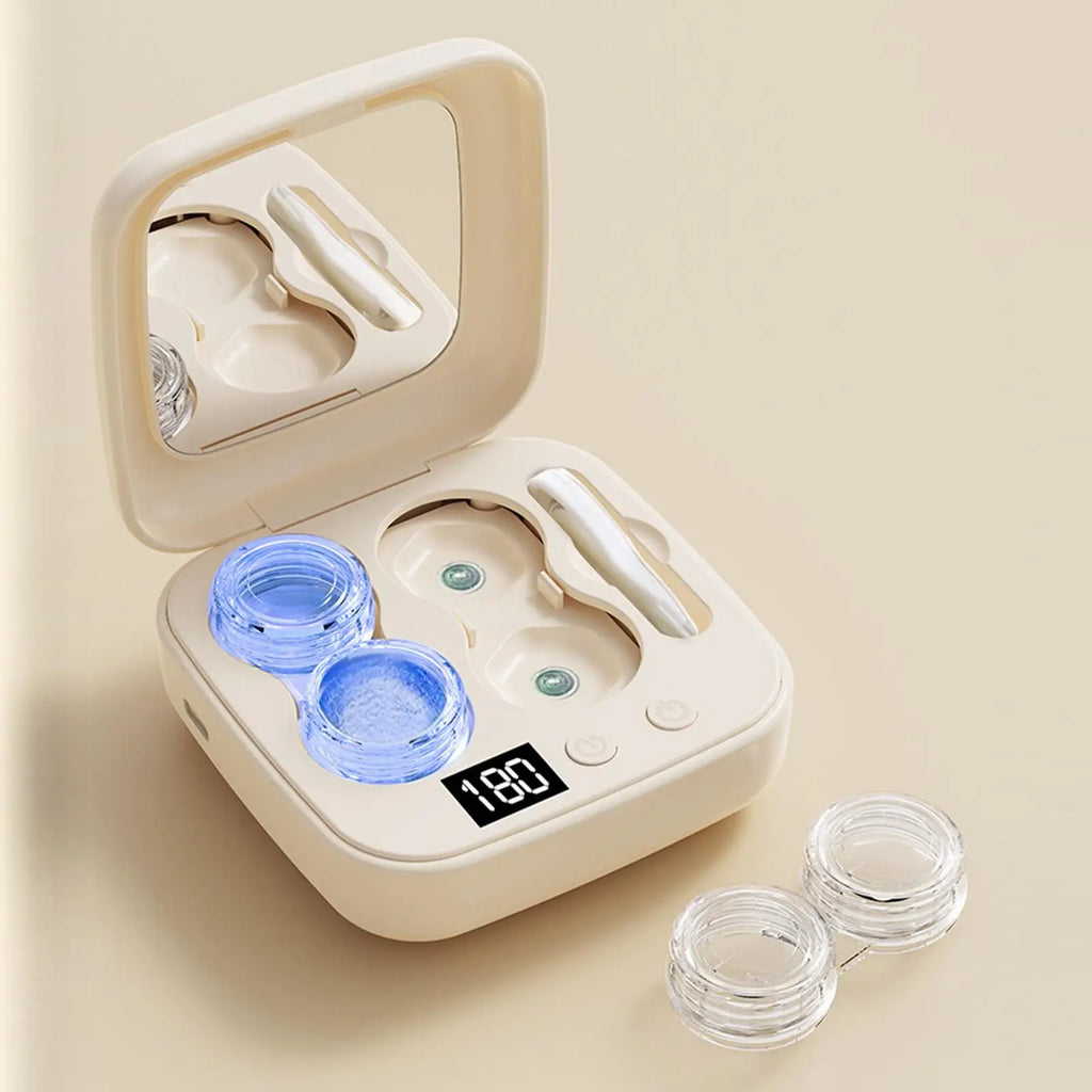Portable Ultrasonic Contact Lens Cleaner | Type-C Charging Contact Lens Cleaner Axl