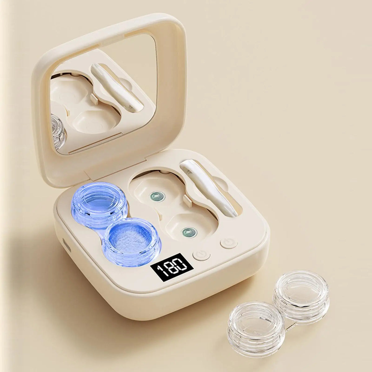 Portable Ultrasonic Contact Lens Cleaner | Type-C Charging Contact Lens Cleaner Axl