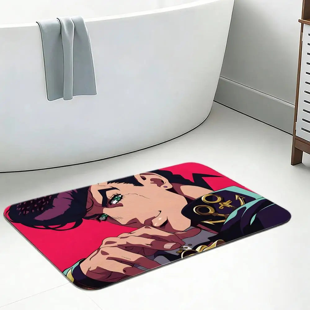 JoJo's Bizarre Adventure Diatomite Bath Mat | Quick Dry Diatomite Bath Mat Axl