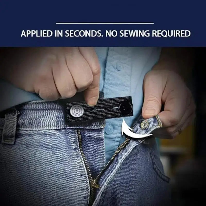 5-Pack Elastic Waist Extenders for Pants, Jeans & Skirts Waist Extender Set Axl