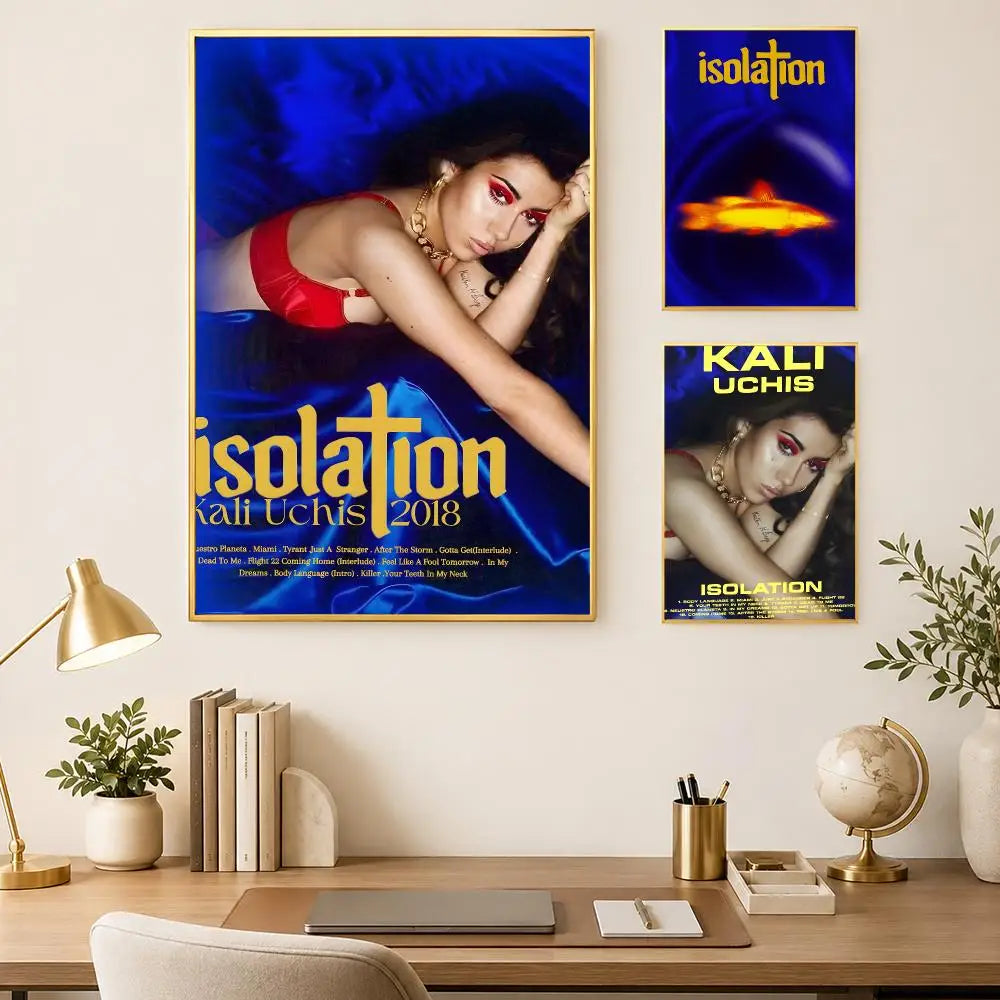 Kali Uchis HD Self-Stick Wall Art Poster – Waterproof Decor Wall Art Poster Axl