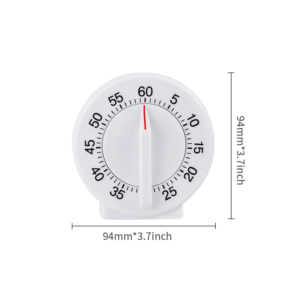 Mechanical 60-Min Countdown Timer – Kitchen, Study & Office Mechanical Kitchen Timer Axl