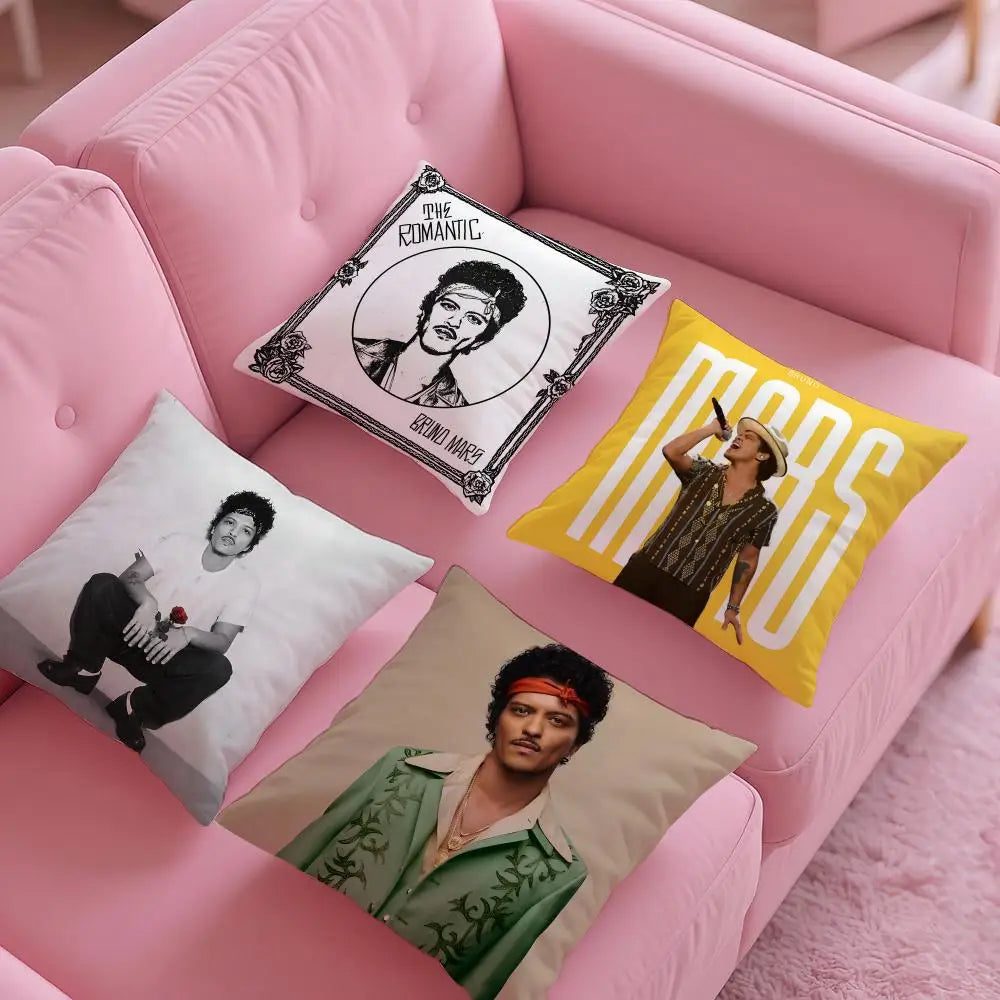Bruno Mars The Romantic Album Printed Cushion Cover | Soft Printed Cushion Cover Axl