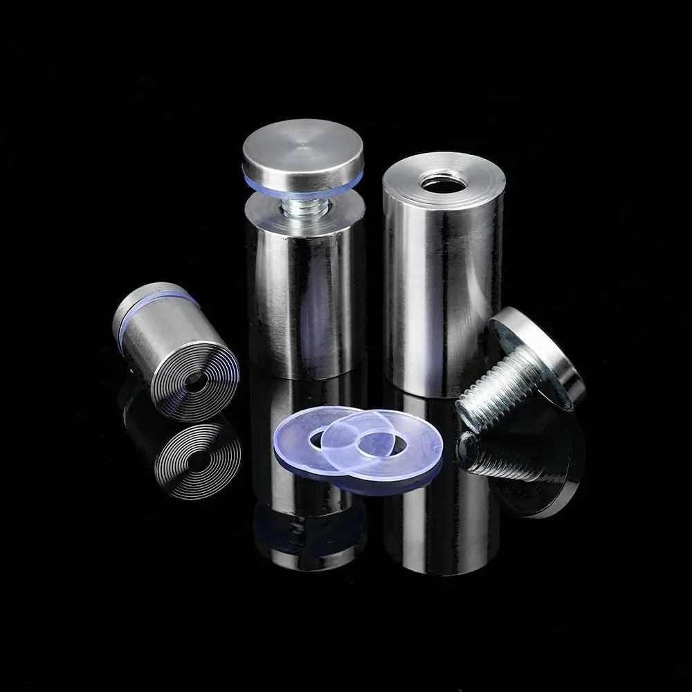 Stainless Steel Standoff Screws – Glass & Billboard Fasteners Standoff Fasteners Axl
