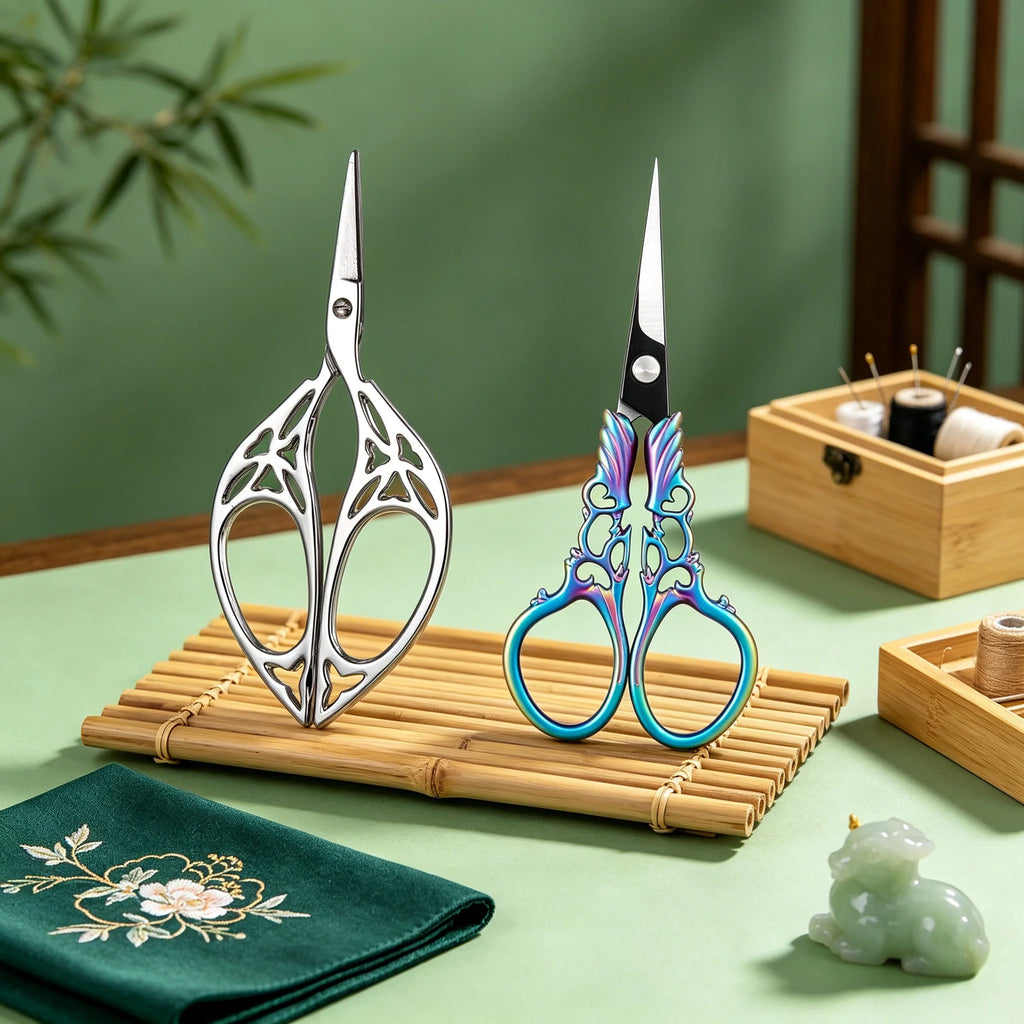 Vintage Embroidery Scissors – Stainless Steel Tailor Shears Embroidery Scissors Axl