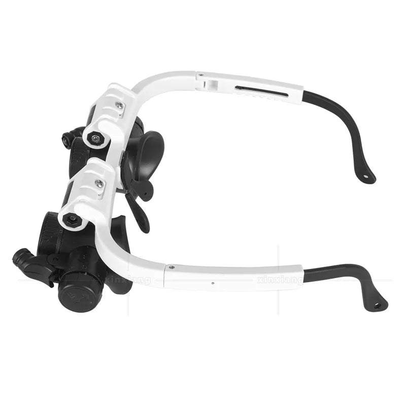 LED Headband Magnifier Glasses – Jeweler Loupe with Light Headband Magnifier Axl