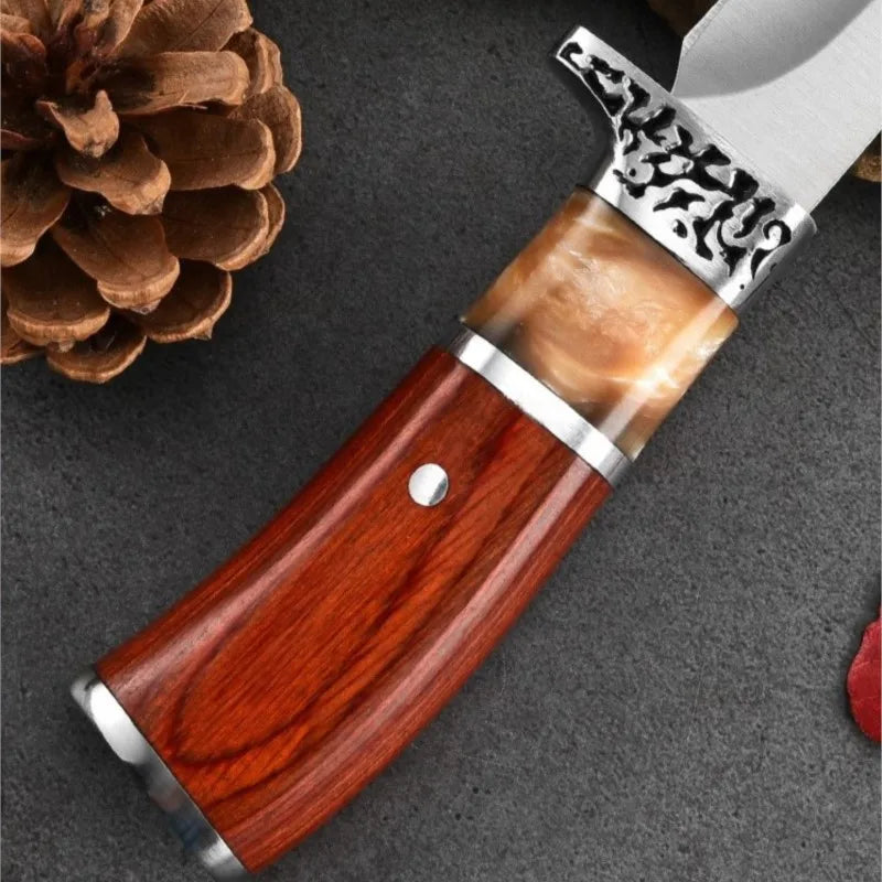 Hand Forged Boning Knife – Wood Handle Hunting & Kitchen Knife Boning Knife Axl