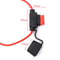 Waterproof Car Fuse Holder Tap Adapter Micro Mini Standard ATM 30A Car Fuse Tap Adapter Axl 16AWG Cable