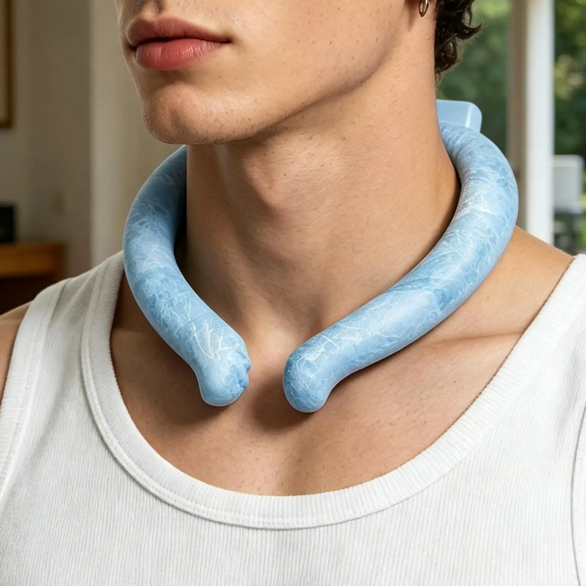 Neck Cooling Ring – Reusable Gel Ice Pack for Hot Weather Neck Cooling Ring Axl