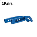 Anti-Slip Silicone Eyeglass Ear Hooks – Sweat-Resistant Grip Eyeglass Ear Hooks Axl Blue