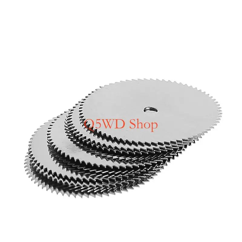 10x 22mm HSS Circular Blade Disc + 2 Rods Rotary Cutting Tool Rotary Cutting Blades Axl