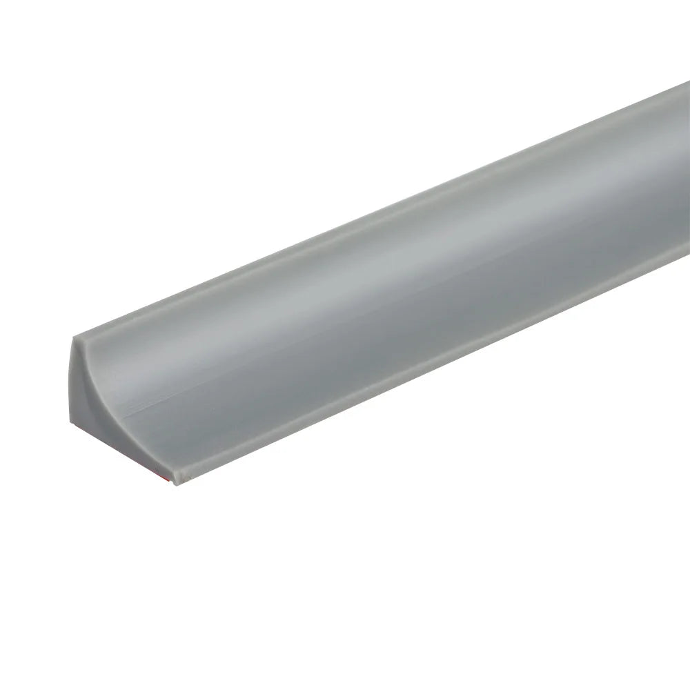 Self-Adhesive Silicone Shower Water Stopper & Barrier Strip Shower Water Barrier Axl Grey 30cm